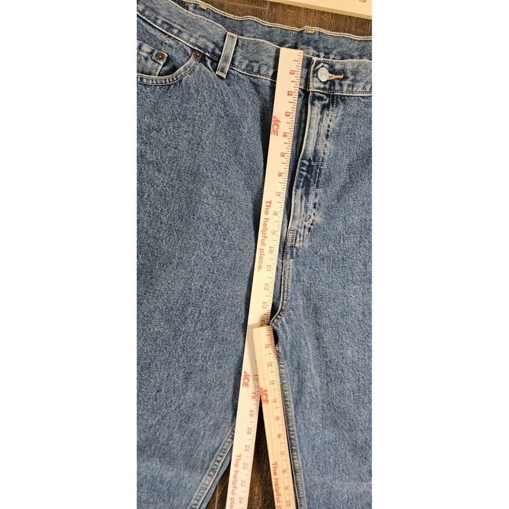 Y2k Levi's 550 Jeans Plus Sz 24S‎ Relaxed Fit Black Tagt - Picture 8 of 16